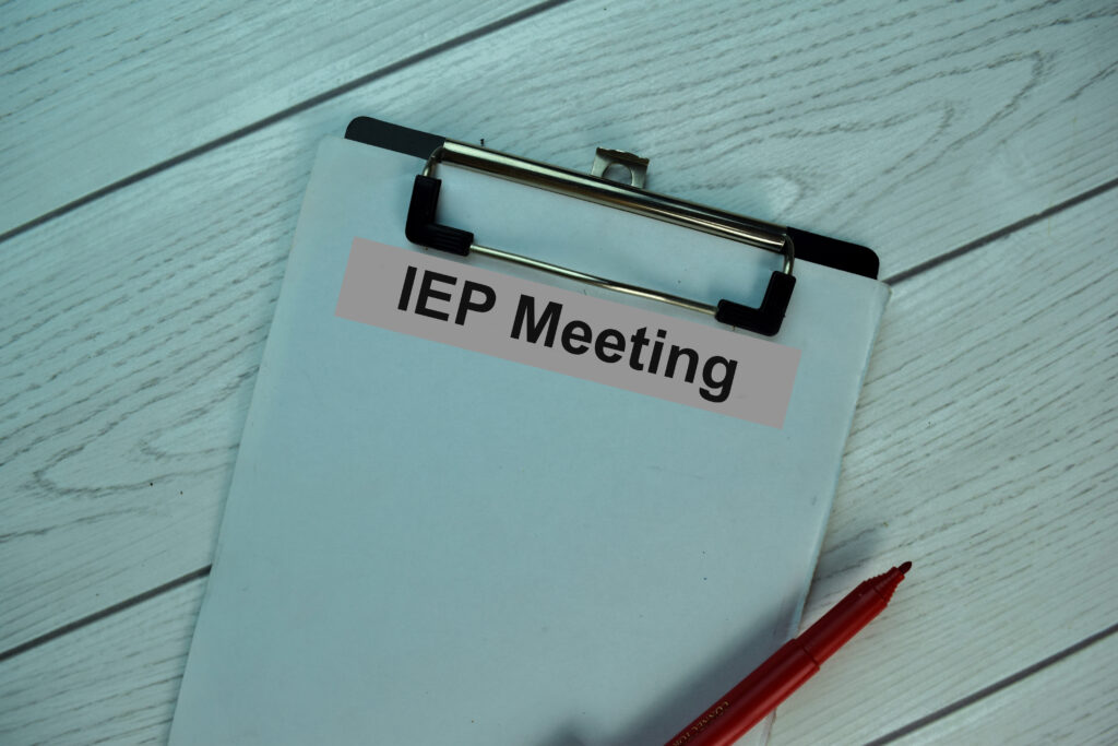 navigating IEP meetings