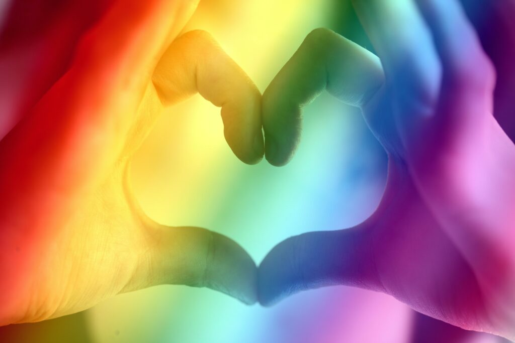 rainbow inclusivity